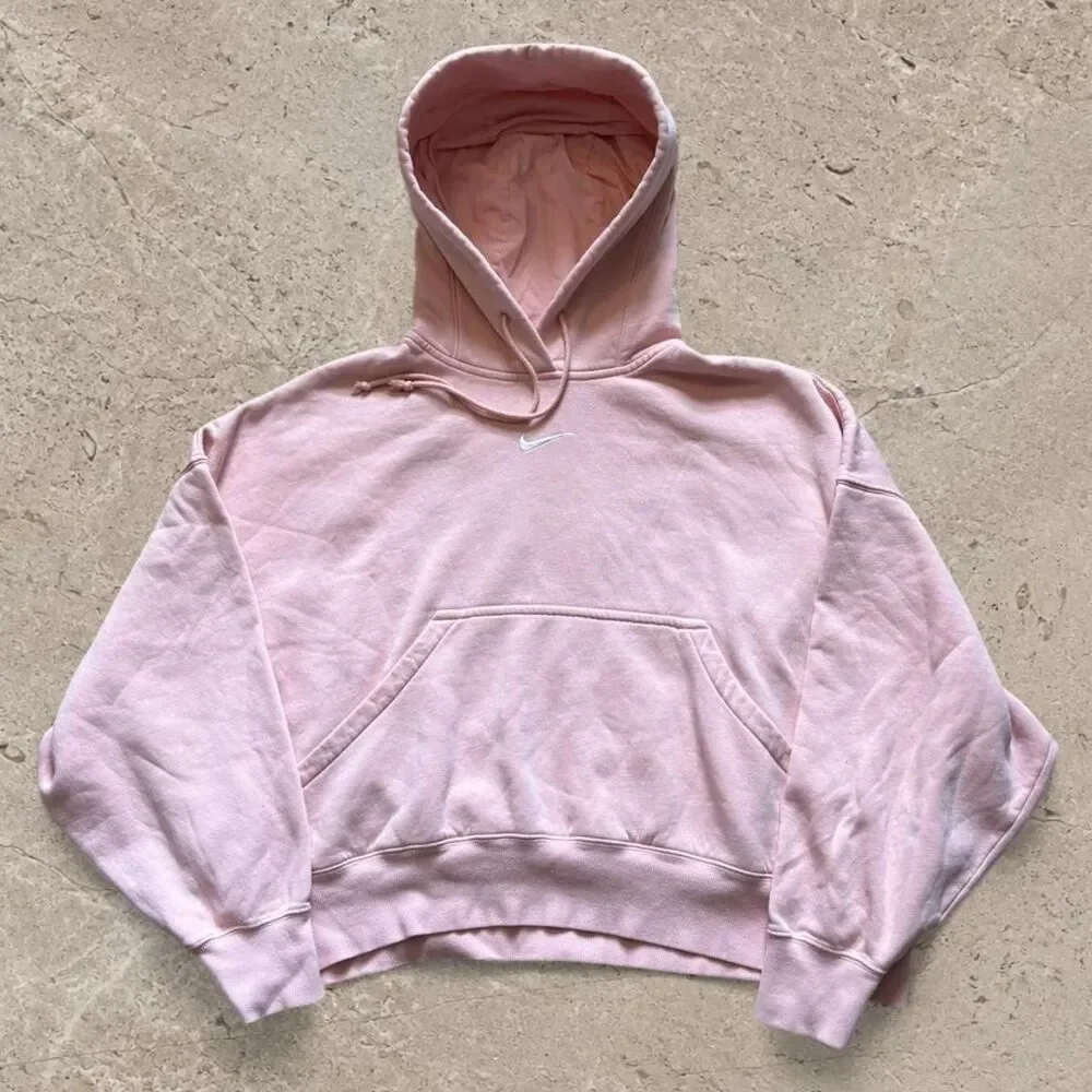 Womens Nike Cropped Hoodie SZ M